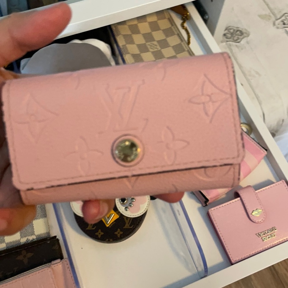 Pink key holder